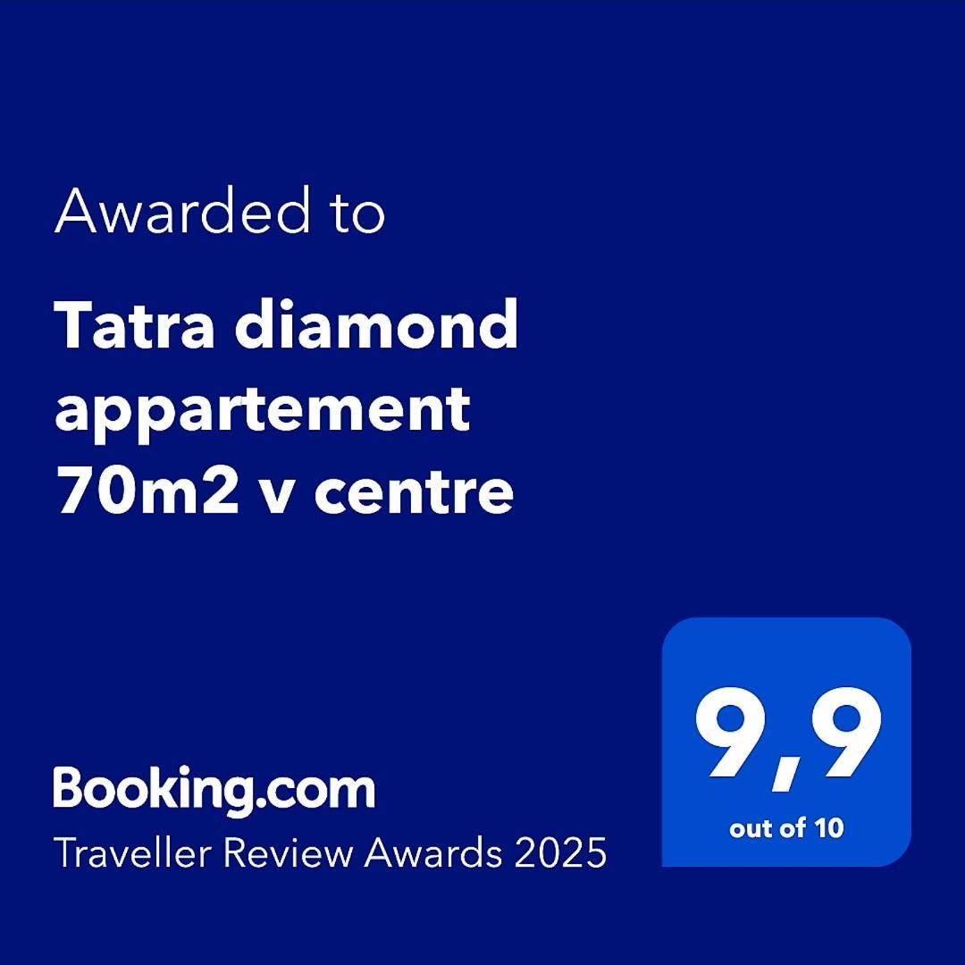 Tatra Diamond Appartement 70M2 V Centre Poprad Exterior foto